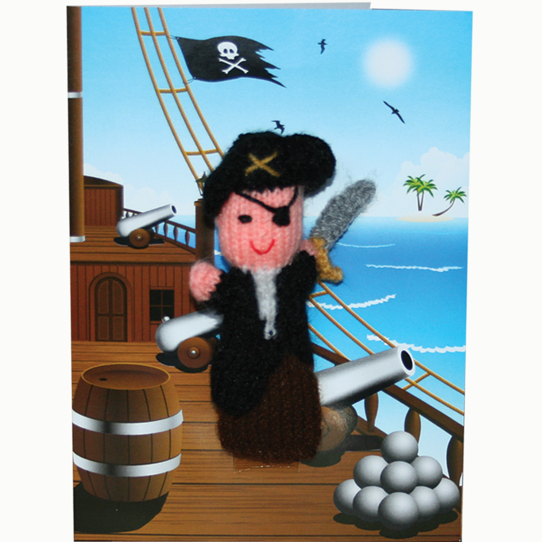 pirate finger puppets
